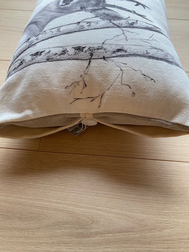 Linen Deer Cushion