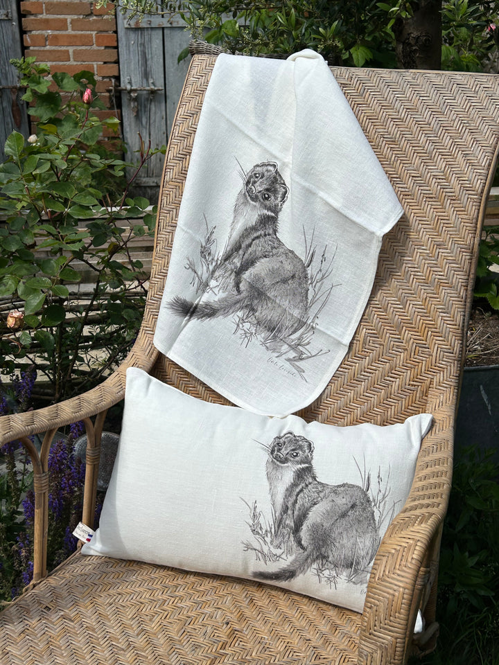 Coussin en Lin Hermine Crayon
