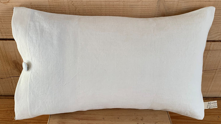 Brick Deer Linen Cushion
