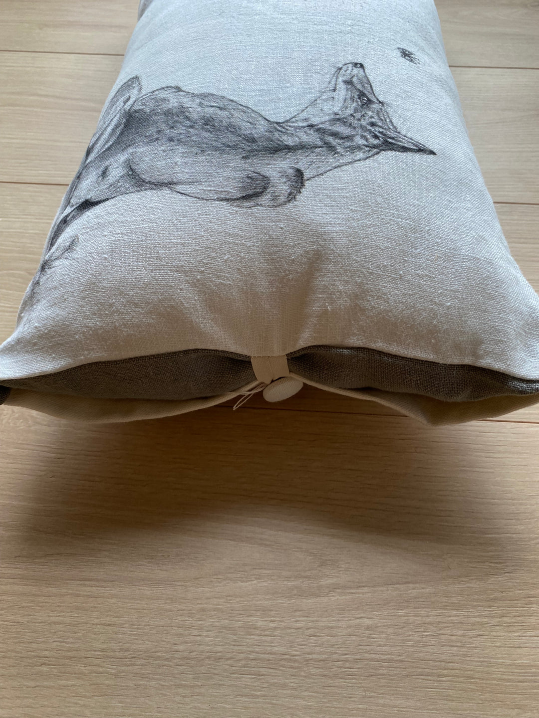 Coussin en Lin Renard Victor