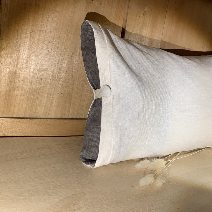 Wolf in the Forest Linen Cushion